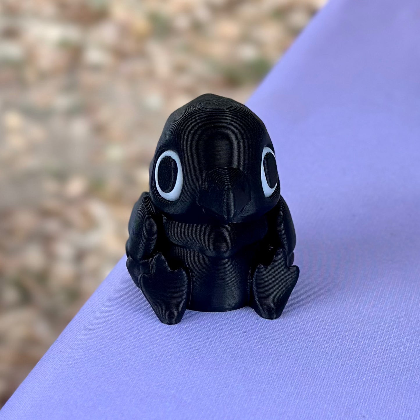 Kawaii 3D printed Corvid
