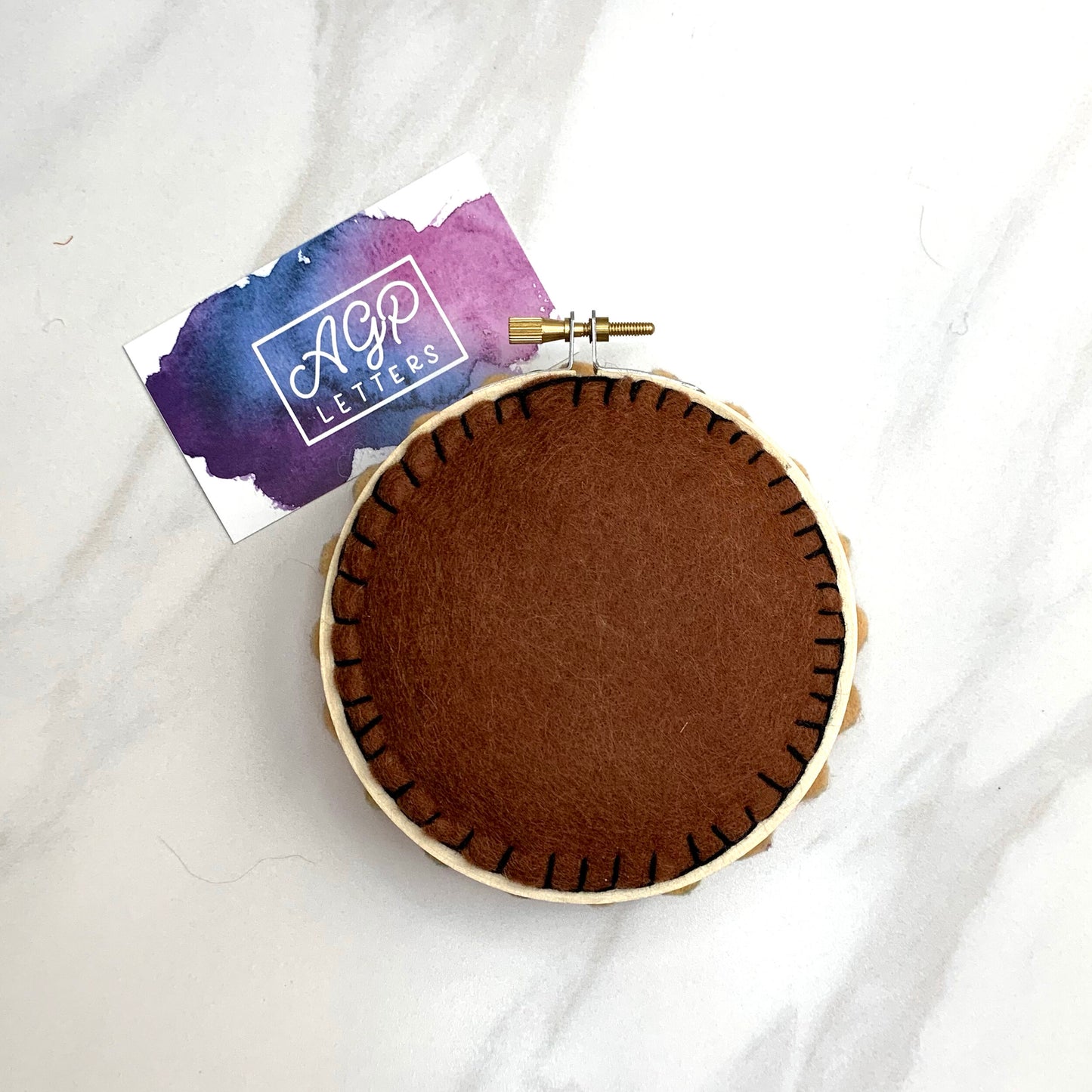 *Made to Order* "Get Baked" Mini Embroidery Hoop