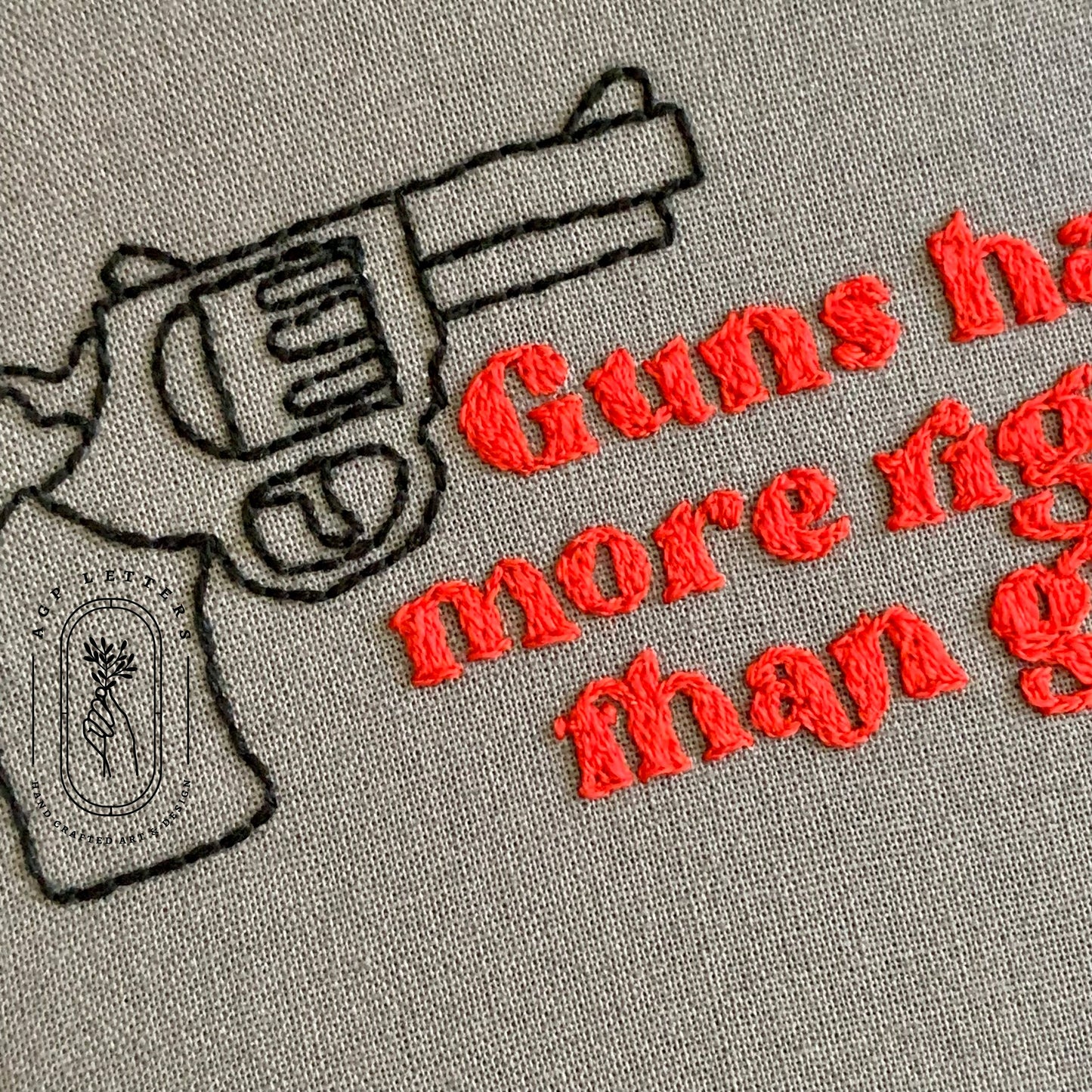 *Made to Order* Guns Have More Rights Than Girls - Art for a Cause | AGP Letters