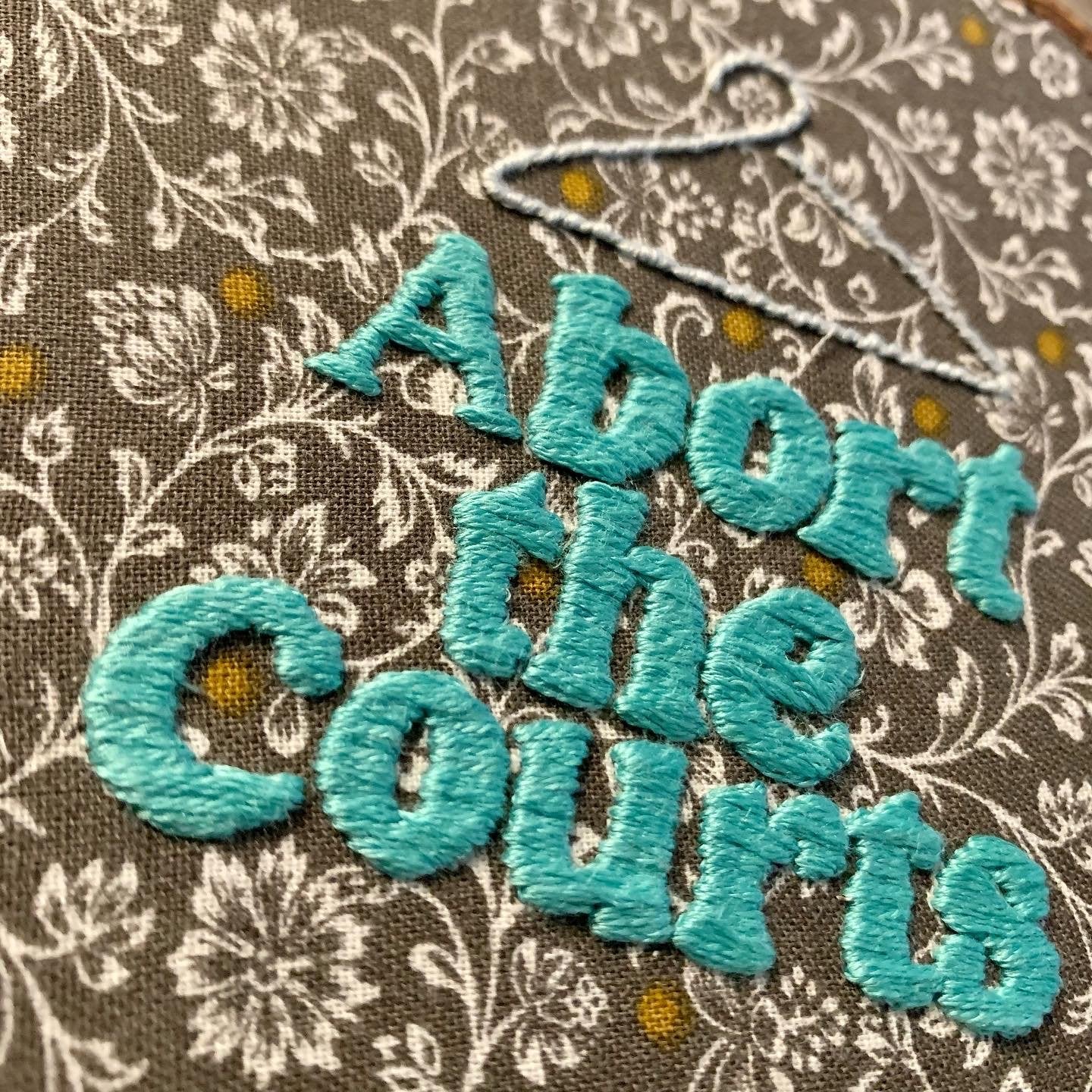 *Made to Order* Abort the Courts - Art for a Cause | AGP Letters