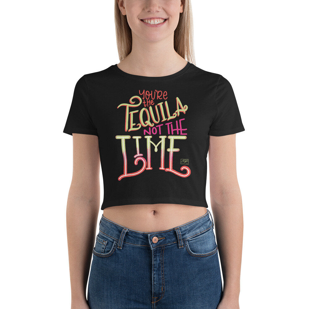 Not the Lime Crop Tee | AGP Letters