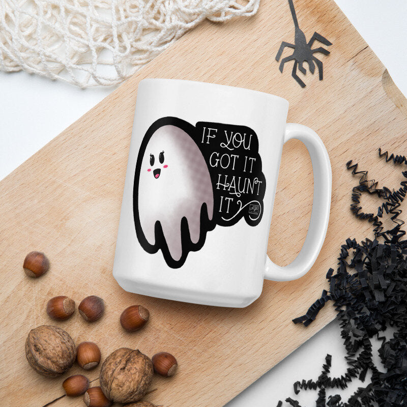 Spooky Collection - "Haunt It" Mug | AGP Letters