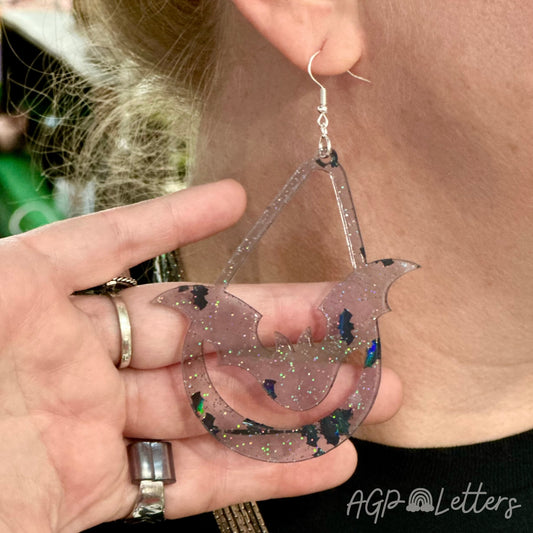 Cute & Spooky Acrylic Earrings