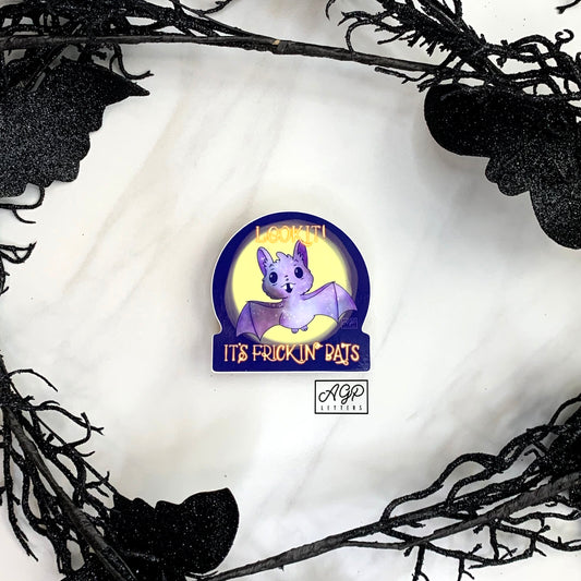 Spooky Collection - Frickin' Bats! Vinyl Sticker | AGP Letters