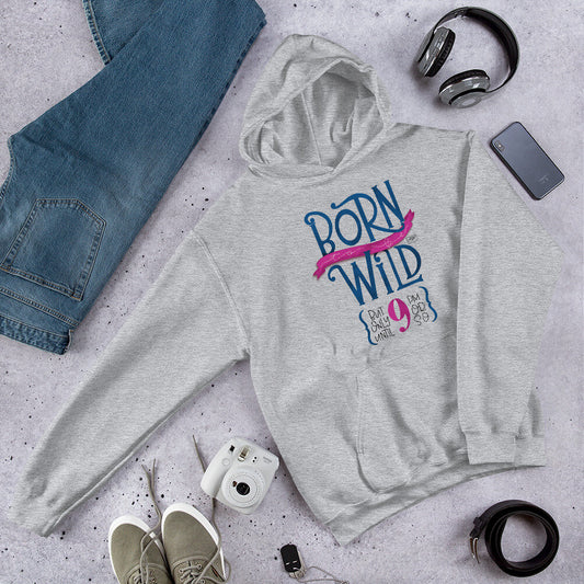 Born to Be Wild* Unisex Hoodie | AGP Letters