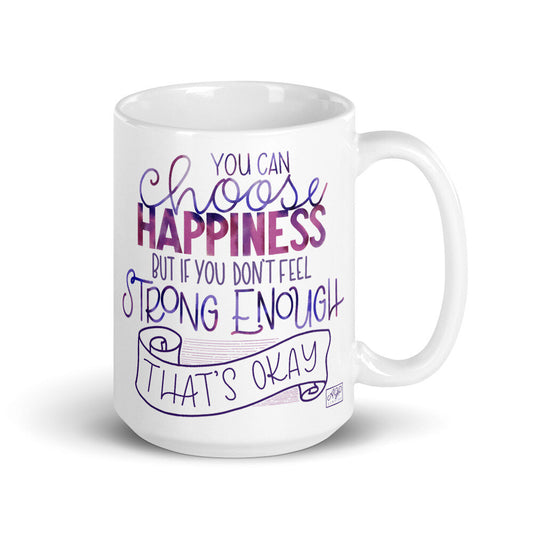 Choose Happiness Mug | AGP Letters